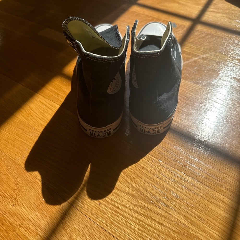Converse Black High Top Sneakers